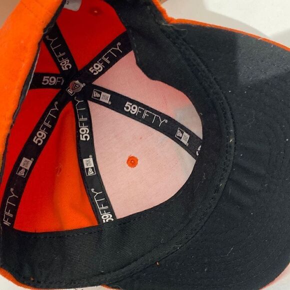 New Era Men's Miami Florida Marlins 5 Panel Orange Baseball Cap OS - Picture 6 of 10